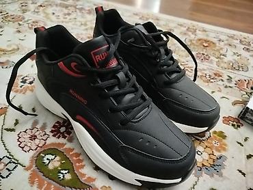 lining flex: Кроссовки для бега Running, черные с красными элементами и контрастной — 1