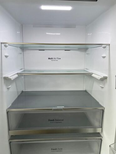 Soyuducular: 2 qapılı LG Soyuducu Satılır, rəng - Gümüşü — 13