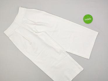 white flare jeans: Spodnie materiałowe damskie, rozmiar S — 3