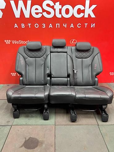 калотка саната: Комплект сидений, Кожа, Hyundai 2021 г., Б/у, Оригинал, Корея — 8