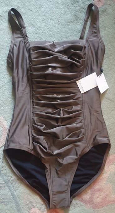 s oliver kupaći kostimi: S (EU 36), M (EU 38), Single-colored, color - Brown