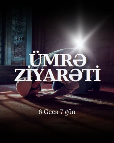 Başqa xidmətlər: Ümrə Ziyarəti Bu xüsusi Məkkə və Mədinə ziyarəti, Müqəddəs şəhərlərə