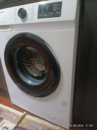 led fener: Paltaryuyan maşın Hisense, 6 kq, İşlənmiş, Avtomat, Qurutmasız — 1