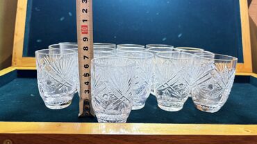 Стаканы: Рюмочки (стаканчики) Для коньяка и водки Хрустальные - 16 шт. Чешское — 5