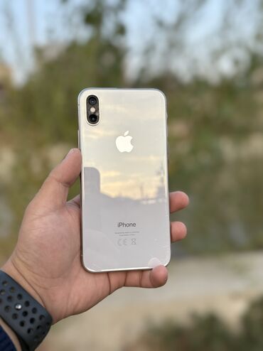 купить ноутбук макбук: IPhone X, Б/у, 64 ГБ, Белый, 100 %