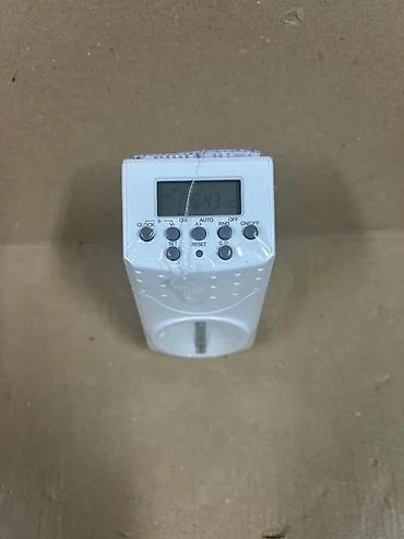 Utikači: Digitalni tajmer za utičnicu (Schuko) - Elektronski tajmer sa LCD — 7