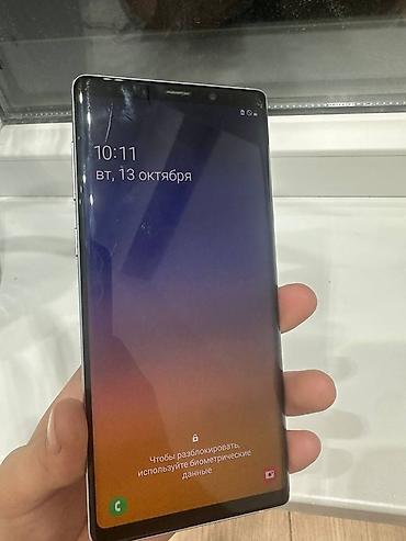 Мобильные телефоны и аксессуары: Samsung Galaxy Note 9, Б/у, 128 ГБ, цвет - Серый — 1