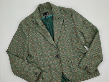 hm spódnice plisowane zielone: H&M, Women's blazer, size 3XL (EU 46)