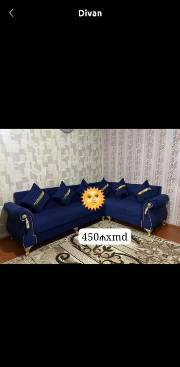 kafe divanlari: Künc divan, Qonaq otağı üçün