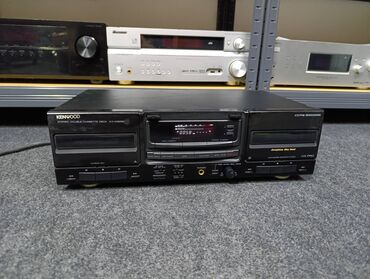 Pojačala i prijemnici: Kenwood KX-W 6060 Double Auto-Reverse Cassette Tape Deck Ispravan — 2