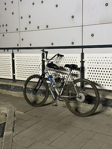 sederek velosiped: Benzin mühərrikli velosiped - Çərçivə: dağ velosipedi tipli — 5