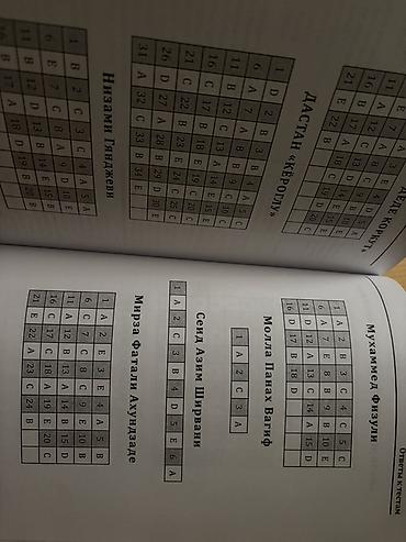 ədəbiyat: Məhsul: “Азербайджанская литература. Хрестоматия. Тесты” kitabı — 3