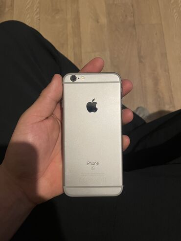 айфон 23: IPhone 6s, Колдонулган, 16 ГБ, Desert Titanium, 100 %