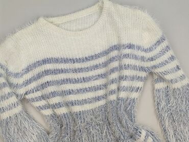 kapcie z kaczym pierzem: Sweter damski, rozmiar S