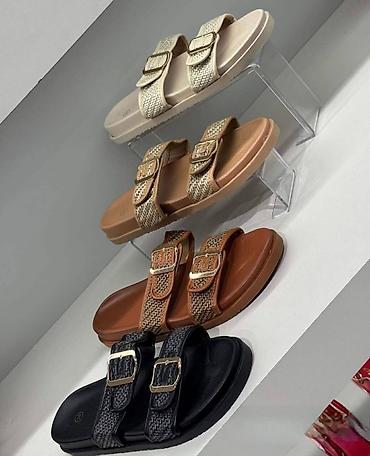 Papuče: Papuče 41, bоја - Crna — 2