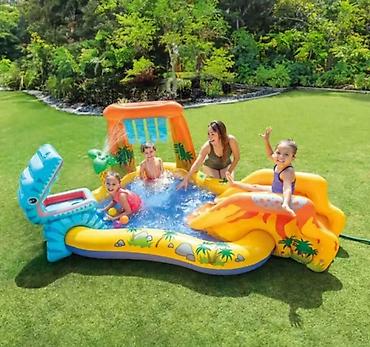 Home & Garden: 🌴 Intex dečiji bazen sa toboganom – Dino Park / Wet Set Collection — 4