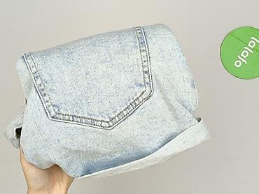 jeans wide: Stradivarius, Szorty damskie, rozmiar S — 5