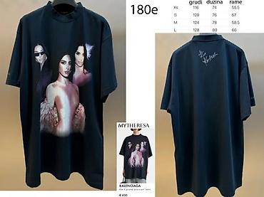 Majice: Men's T-shirt Balenciaga, bоја - Crna — 1