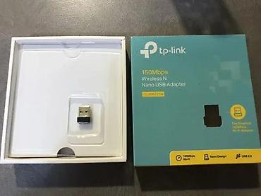 Modemi, ruteri i mrežni uređaji: TP-Link TL-WN725N – bežični N nano USB adapter (150 Mbps) - Brzina — 4