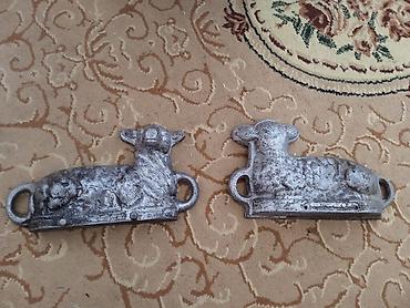 Şirniyyat qəlibləri, rəng - Gümüşü, Metal, Fiqur