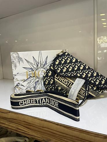 dior b30: Новая Сумка Christian Dior Saddle Oblique с комплектным ремнем. - — 4