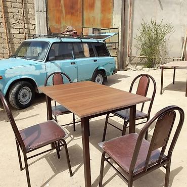 Masa və oturacaq dəstləri: Qonaq otağı üçün, Yeni, Açılmayan, Dördbucaq masa, 6 stul -da lalafo.az — 14 Masa və oturacaq dəstləri: Qonaq otağı üçün, Yeni, Açılmayan, Dördbucaq masa, 6 stul — 14