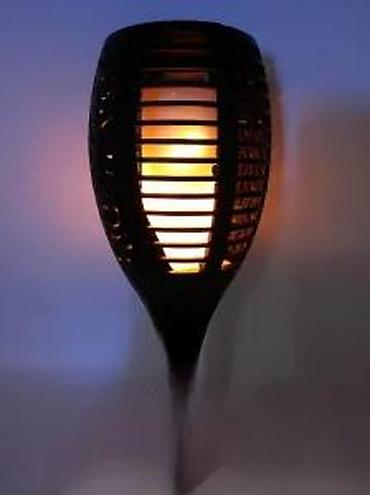 Baštenska rasveta: SOLARNA BASTENSKA BAKLJA NOVA LAMPA ZA DVORISTE I BASTU | Cene nisu — 14