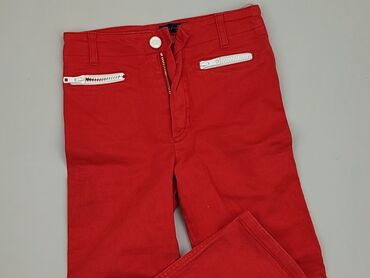 spodnie do kostek: Material trousers, 7 years, 122, condition - Good