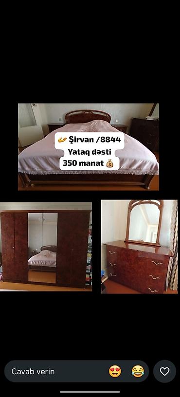Yataq dəsti – Şirvan / 8844 Qiymət: 350 manat Dəst tərkibi: - İki lalafo.az -da Yataq dəsti – Şirvan / 8844 Qiymət: 350 manat Dəst tərkibi: - İki