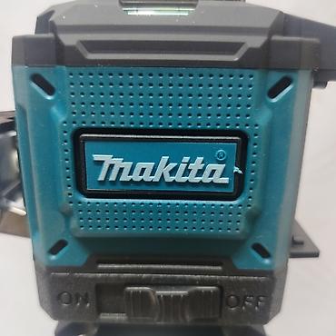 развертка: Лазерный уровень Makita 4D GREEN с треногой. Особенности: - Зеленый — 3
