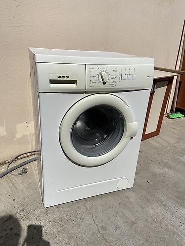 ikinci əl kondisionerler: Paltaryuyan maşın Siemens, 6 kq, Təmirə ehtiyacı var, Avtomat, Qurutma var, Kredit yoxdur, Ünvandan götürmə — 1