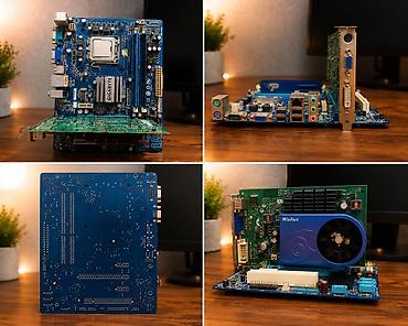 pc disk: Məhsul: LGA775 platformalı masaüstü kompüter komplekti – anakart + — 1
