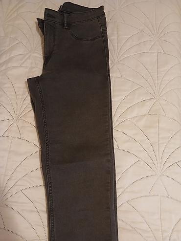 solid 2 0 heets: Ženske skinny farmerke – tamno siva/ugljen siva - Model: uski kroj — 4