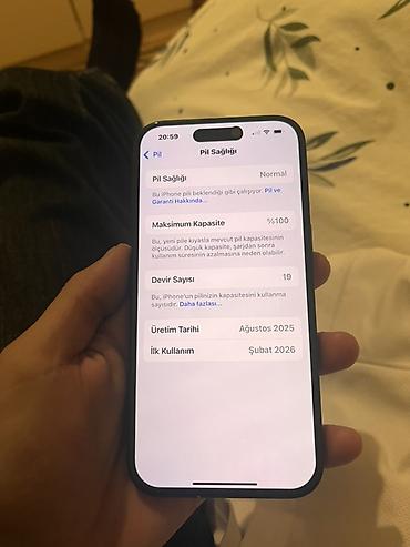 ayfon 19: IPhone 16, 128 GB, Jet Black, Face ID, Sənədlərlə — 2