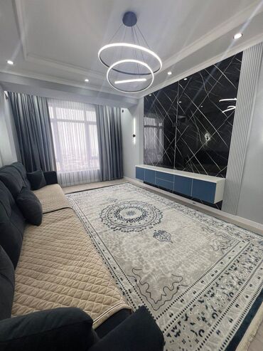кирпич кыргызстан цена: 1 комната, 43 м², Элитка, 14 этаж, Евроремонт