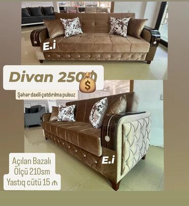 Bağ divan və kreslo dəstləri: Divan, Yeni