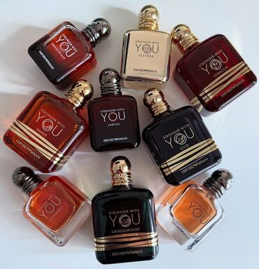 bvlgari parfum qiymeti: Emporio Armani-dən olan Stronger With You ətirlərinin müxtəlif