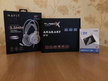 Səsgücləndiricilər, qulaqlıqlar və mikrofonlar: Hamısı birlikde 160 azn 📦 TAM YENİ PC DETALLARI – BİR YERDƏ SATILIR