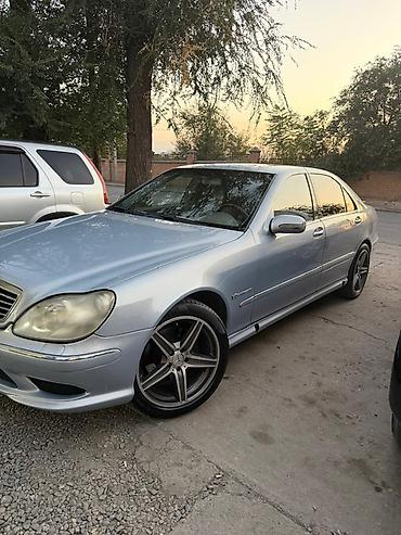 бампер м5: Mercedes-Benz S-Class: 2002 г., 5 л, Автомат, Газ, Седан — 1