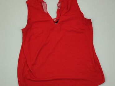bluzki czerwona eleganckie: Bluzka Damska, F&F, 3XL, stan - Dobry