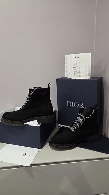 духи dior: Мужские ботинки, 43, Dior, Новый, цвет - Черный, Бесплатная доставка — 7