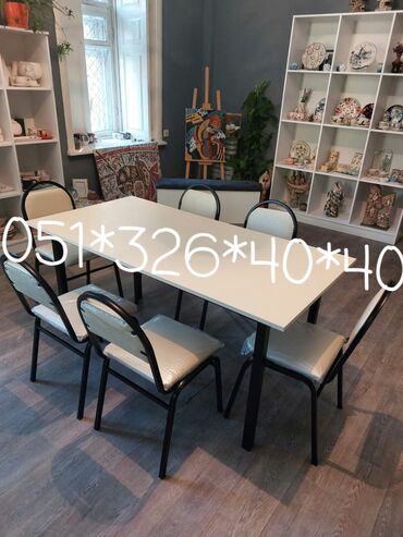 Masa və oturacaq dəstləri: Qonaq otağı üçün, Yeni, Açılan, Dördbucaq masa, 4 stul -da lalafo.az — 31 Masa və oturacaq dəstləri: Qonaq otağı üçün, Yeni, Açılan, Dördbucaq masa, 4 stul — 31