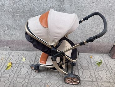 прогулочная коляска фирмы cam: Балдар арабасы, түсү - Алтын, Колдонулган