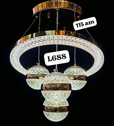 Çilçıraqlar: Çılçıraq, 10 və daha çox lampa, Xrustal — 32