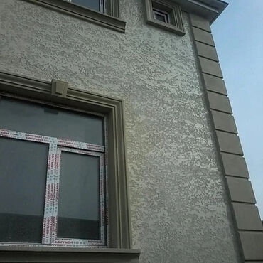 Fasad işləri: •Fasadda müxtəlif naxış formasında Tarsofka, Boya, Reng, Dekorativ — 2