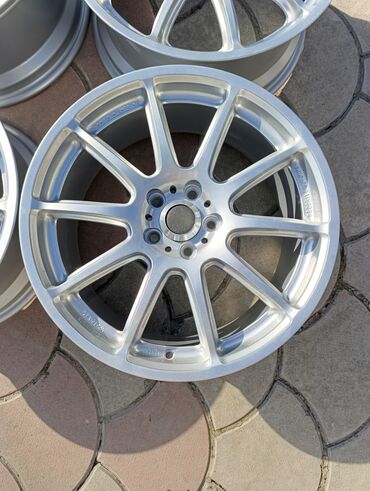 Диски: Диски R 17 RAYS, Комплект, отверстий - 5, Б/у — 6