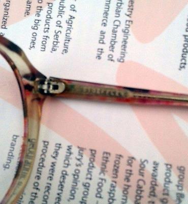 Naočare: STOEFFLER 4097-8 dioptrijski ram. Made in Germany. Vintage 70s — 7