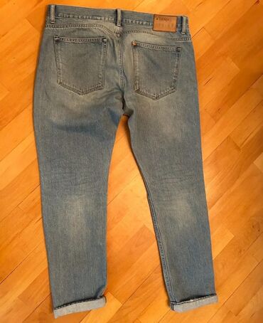 Women's Pants: Şalvar, Stradivarius, M, rəng - Boz — 5