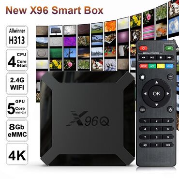 Smart TV bokslar: Yeni Smart TV boks Х96 2 GB / 16 GB, Android, Pulsuz çatdırılma