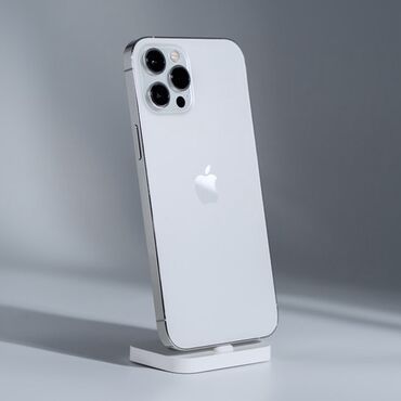 Apple iPhone: IPhone 12 Pro Max, Б/у, 128 ГБ, Белый, Защитное стекло, Коробка, 77 %